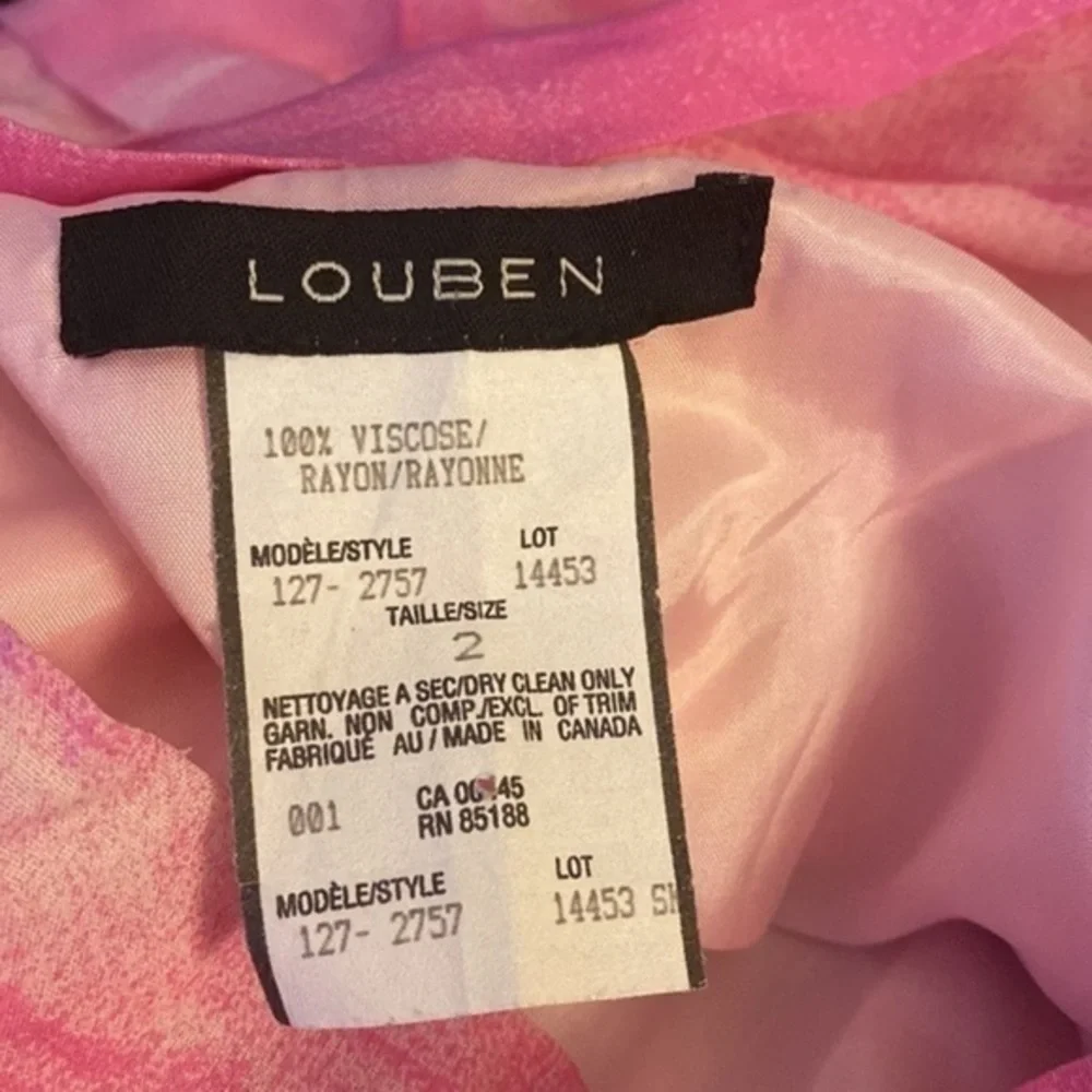 Louben , size 2, 100 % Rayon